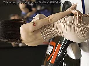 Seoul's hottest Korean racing girl revs up the heat!