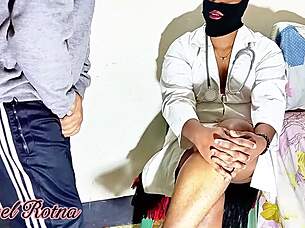 desi doctor lady rides my dick hard