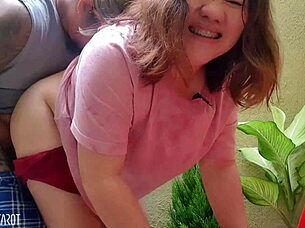 Sexy Chubby Asian Pussy Machine Fucked Wild!