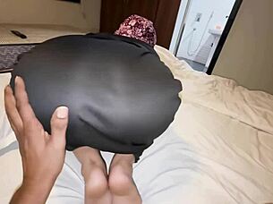 khala gets dragged to hotel and fucked hard by horny muslim aunt in doggystyle deepthroat