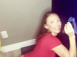 Brandi's first glory hole bbc creampie impregnation 😍🔥💦
