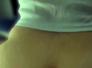 a woman rides cock in homemade anal sex scene