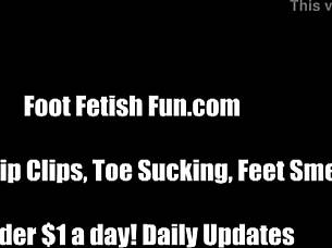Tiny feet dripping in hot cum!