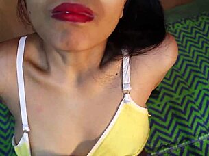Indian College Girl Foreplay and Boyfriend Big Dick Sex