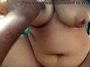 Stranger fucks stepmom doggy in forest! 🌳🍑