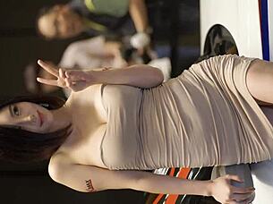 Seoul's hottest Korean racing girl revs up the heat!