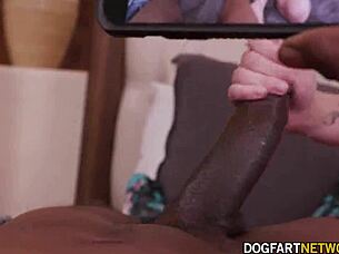 Little Nympho Coco Lovelock Takes BBC Facial on Vacation