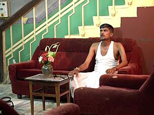 cute model wife bends over for daddy's creampie at ranch 😏