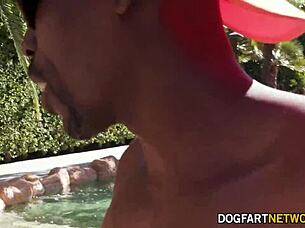 Little Nympho Coco Lovelock Takes BBC Facial on Vacation