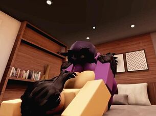 Roblox Raven Leader Seduces Busty Futanari Neighbor