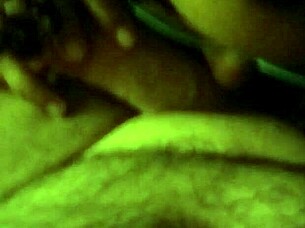 curly glasses girl's hidden blowjob passion exposed