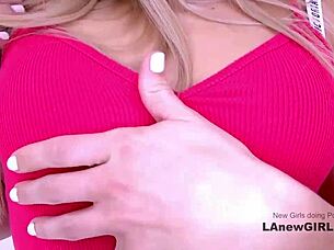 Hot nympho model's tight pussy CREAMPIED after teasing blowjob at casting audition