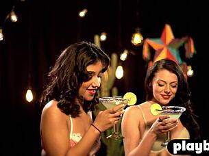 sexy cougar latina milf strips naked, posing her big ass erotically