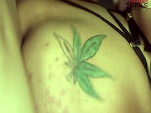 Skinny latina teen bent over for rough monster cock pounding