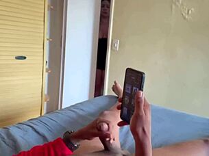 mature wife gets wildly excited anal pounding and swallows cum