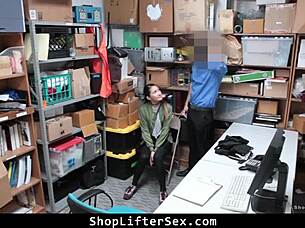Shoplifter eagerly accepts officer punishment deal