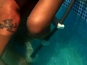 heart pounding pool sex thrill almost busted by nosy neighbors