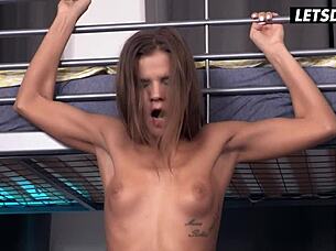 Sarah Kay Tests Bbc Riding Skills In Horny Hostel Fuck!