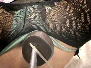 Jett Hoover's Ass Filled With Cum Overflows Then She Squirt-Cums Into Mouth Thrice