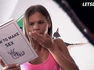 Sarah Kay Tests Bbc Riding Skills In Horny Hostel Fuck!