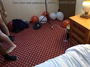 vivian lang's wild gangbang party on friday the 13th