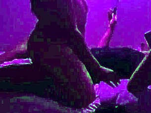 halloween devil angel latinas ride monster cocks with big tits bouncing wild