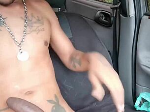 Skinny bbc barebacks big ass latina in car