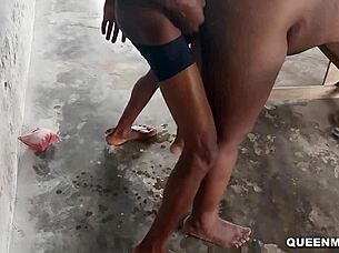 biology teacher bends over for horny classroom pussy fuck!