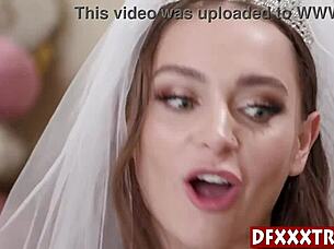 aften opal gangbanged by black friends at wedding!
