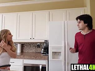 babysitter aria valencia takes ricky spanish's hardcore pounding
