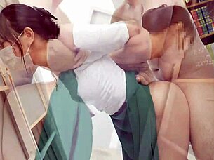 teacher spanks student pussy while fucking rough