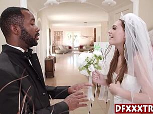 aften opal gangbanged by black friends at wedding!