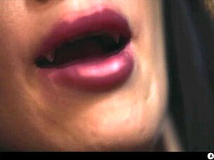 Blonde, kneel and lick my pussy like a vampire slave?