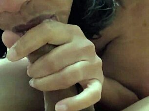 Chatty Cuban fifty-year-old flaunts her exotic curves