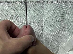 pov: nurse filipina sounds my cock with her tools 😈🍆