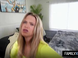 Stepdad, punish your prankster stepdaughter chloe rose doggystyle! 😈