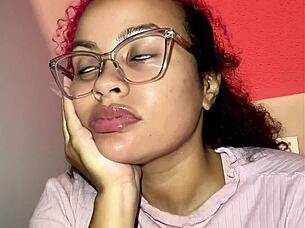 public bathroom babe fights gassy farts but explodes loudly anyway