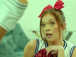 Katie kush sucks then rides cock like cheerleader champ 💦🏆