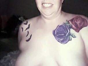 chubby ginger's secret ride on huge cock