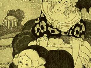 I cherish exploring antique retro vintage erotic art collections deeply