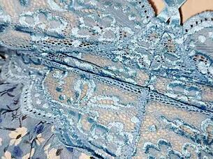 samantha's chubby curves quiver in blue lingerie during intense homemade fuck
