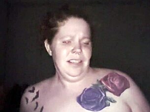 chubby ginger's secret ride on huge cock