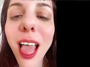 joi goddess commands cum straight into my waiting mouth