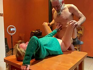 little blonde's missionary creampies overflow in homemade compilation 😍 cum deep