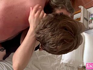 Submissive crying slut's tight ass forcefully wrecked