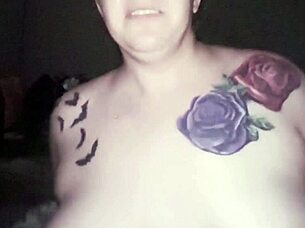 chubby ginger's secret ride on huge cock