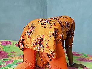 Indian college babe drilled deep by horny roommate on hidden cam