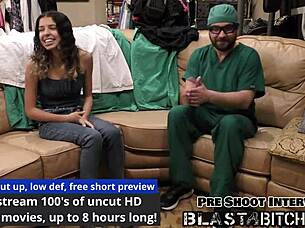 Aria Nicole Fucked Missionary and Creampied in Hospital