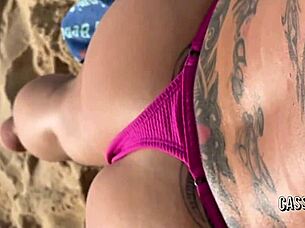 Coelhinha rubs pussy on huge black cock until hot creampie cassiflix