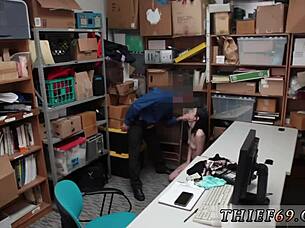 Petite teen emo stretched by officer in hd fuck